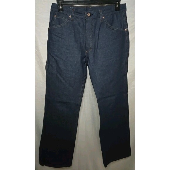 Vintage Sears Genuine Roebucks Men's Jeans 34x30 NOS 100% Cotton Boot Cut - Picture 4 of 7